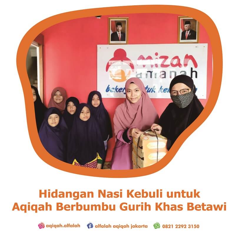 72. Hidangan Nasi Kebuli untuk Aqiqah Berbumbu Gurih Khas Betawi