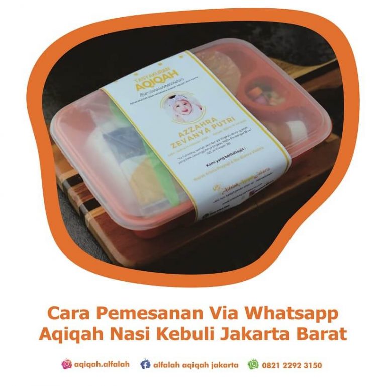 74. Cara Pemesanan Via Whatsapp Aqiqah Nasi Kebuli Jakarta Barat